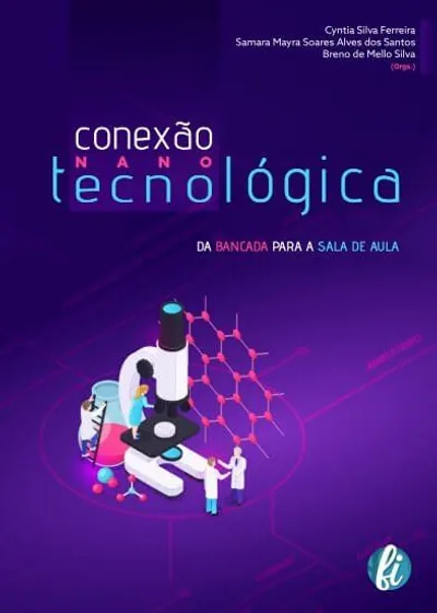 Capa do livro Conexão Nanotecnológica: da bancada para a sala de aula